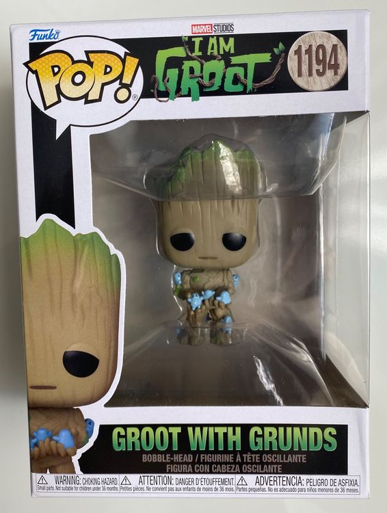 Funko Pop Groot With Grunds MARVEL Kaufen Auf Ricardo