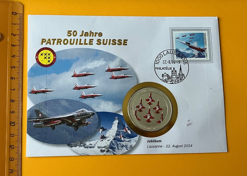 Numisbrief Patrouille Suisse Lausanne Kaufen Auf Ricardo