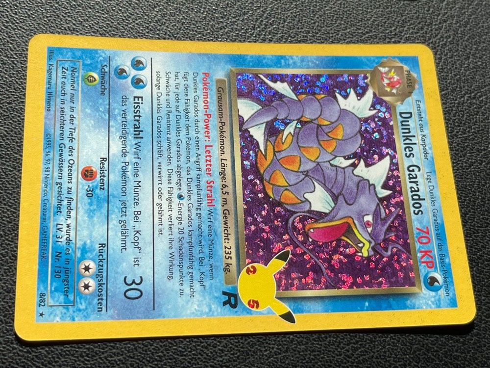 Dunkles Garados 8 82 Holo Pokémon Celebrations Kaufen auf Ricardo