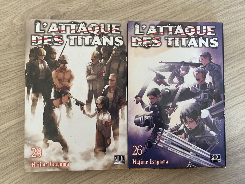 Manga Lattaque Des Titans 26 29 Kaufen Auf Ricardo