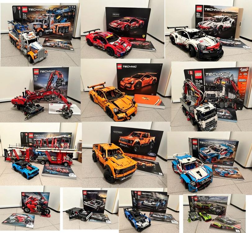 Lego Technic Sammlung Modelle Kaufen Auf Ricardo