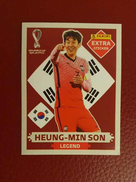 Panini Qatar Heung Min Son Extra Sticker Legend Base Kaufen Auf