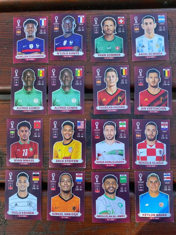 Panini Sticker Wm Kaufen Auf Ricardo