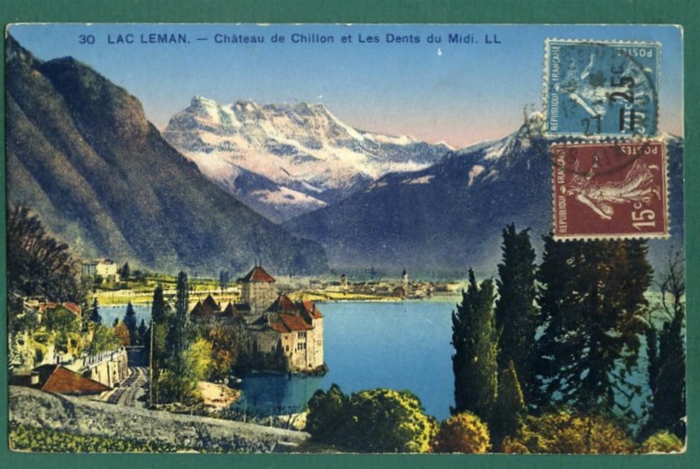 Ch Teau De Chillon Et Les Dents Du Midi Kaufen Auf Ricardo