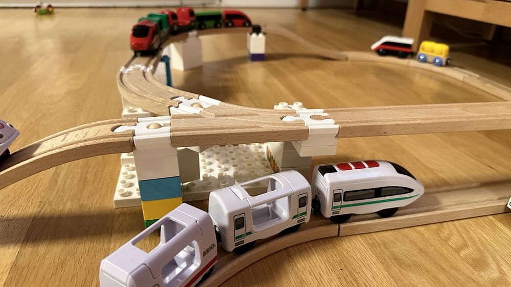 Brio Ikea Holzeisenbahn Duplo Verbinder Kaufen Auf Ricardo