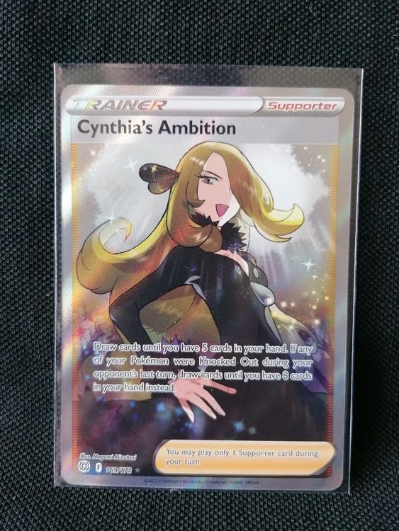 Cynthia S Ambition Brillant Stars Fa Pokemon Karte Kaufen Auf