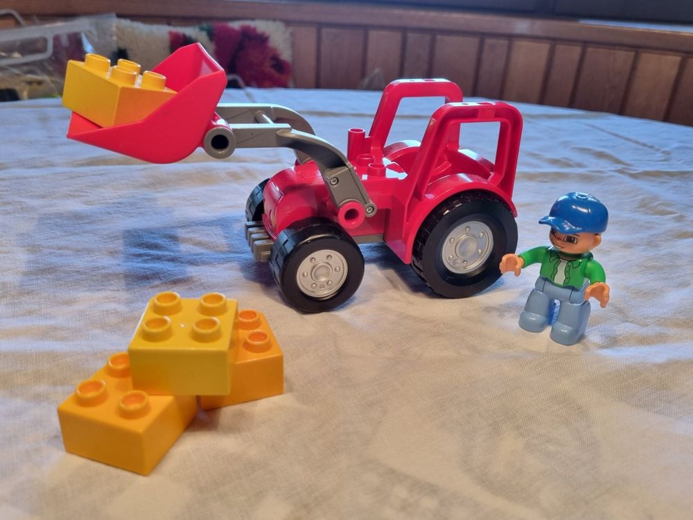 LEGO Duplo Traktor Mit Landwirt Kaufen Auf Ricardo