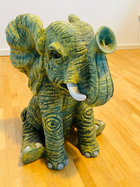 Kunstwerk Elefant Figur Deko Wohndeko Kaufen Auf Ricardo