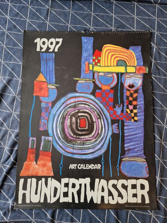 Hundertwasser Kalender 1997 Kaufen Auf Ricardo