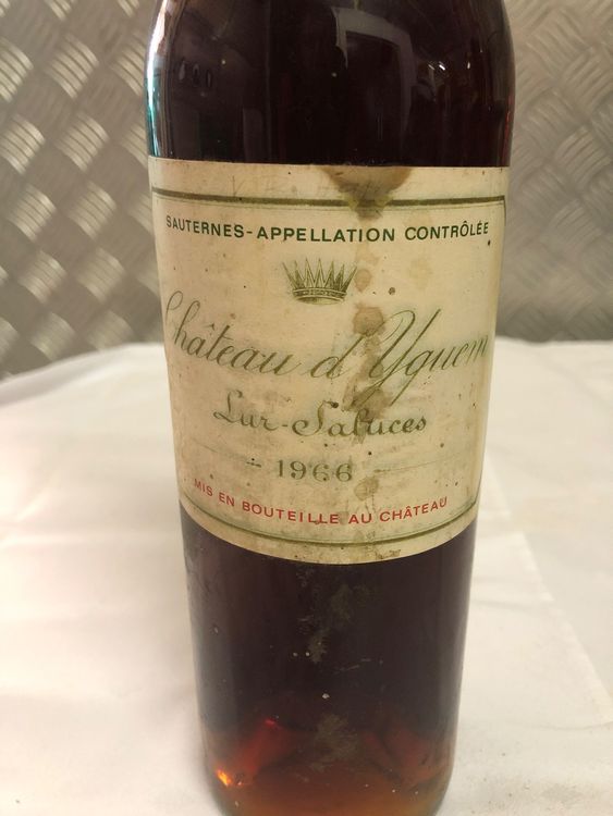 Château dYquem 1966 Sauterned Kaufen auf Ricardo