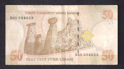 Türkei 50 Lira RARE Gebraucht Kaufen auf Ricardo