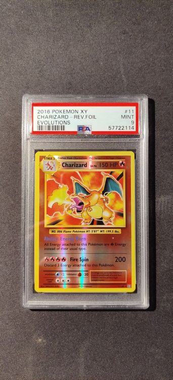 Reverse Charizard Evolutions Psa Kaufen Auf Ricardo