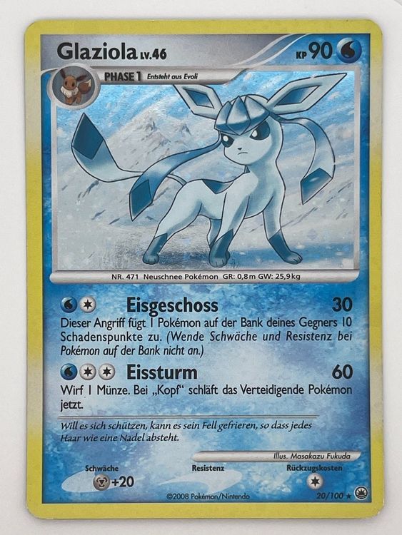 Glaziola Holo Rare Pok Mon Majestic Dawn Kaufen Auf Ricardo