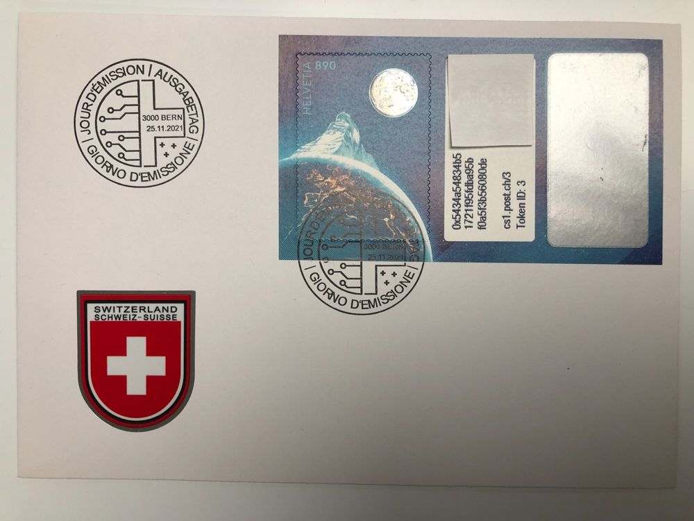 Swiss Crypto Stamp Sonderumschlag ID 3 Kaufen Auf Ricardo