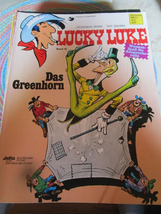 LUCKY LUKE DAS GREENHORN BAND 16 AUS DEM JAHRE 1977 Kaufen Auf Ricardo