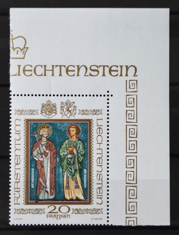 F Rstentum Liechtenstein Landespatrone Postfrisch Kaufen Auf