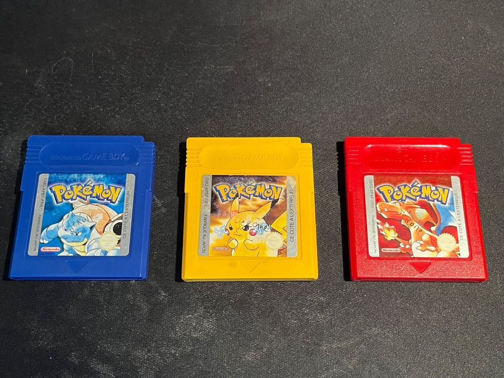 Pokemon Rouge Bleue Et Jaune Version Fran Ais Gameboy Kaufen Auf Ricardo