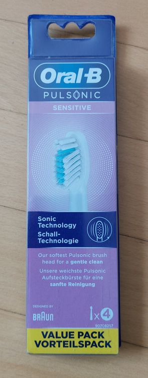 3 neue Oral B Pulsonic Sensitive Bürstenköpfe Kaufen auf Ricardo