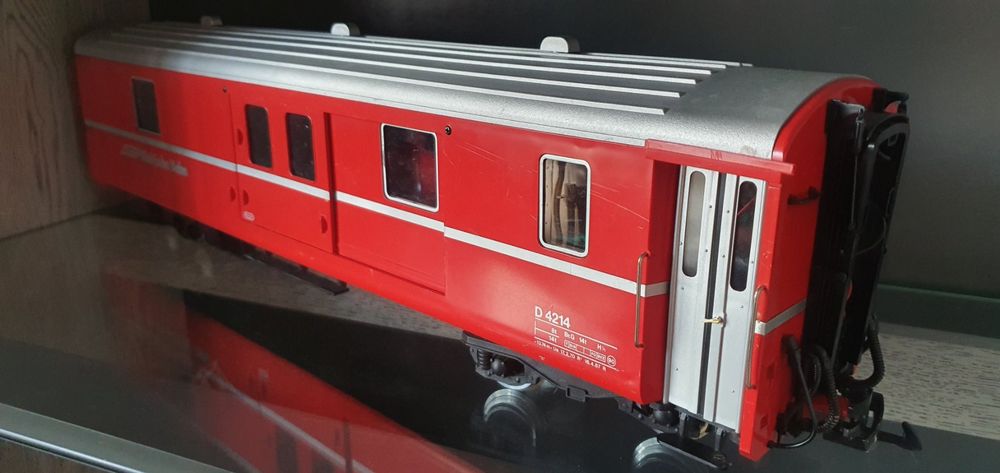 LGB RHB GEPÄCKWAGEN D 4214 ROT OVP Kaufen auf Ricardo