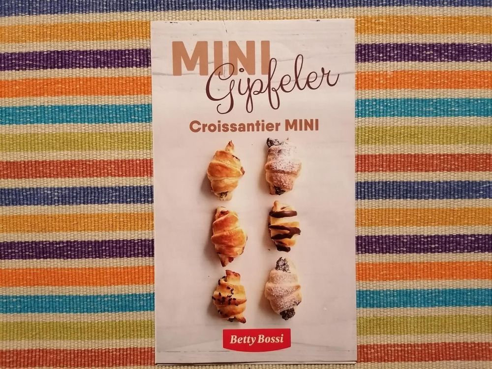 Betty Bossi Mini Gipfeler Kaufen Auf Ricardo