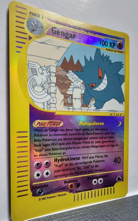 Pokémon Gengar 10 144 Skyridge 2003 DE reverse Holo Kaufen auf Ricardo