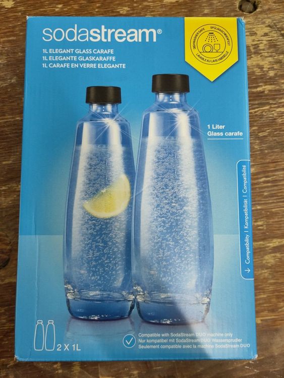 X Sodastream Duo Glaskaraffen Kaufen Auf Ricardo