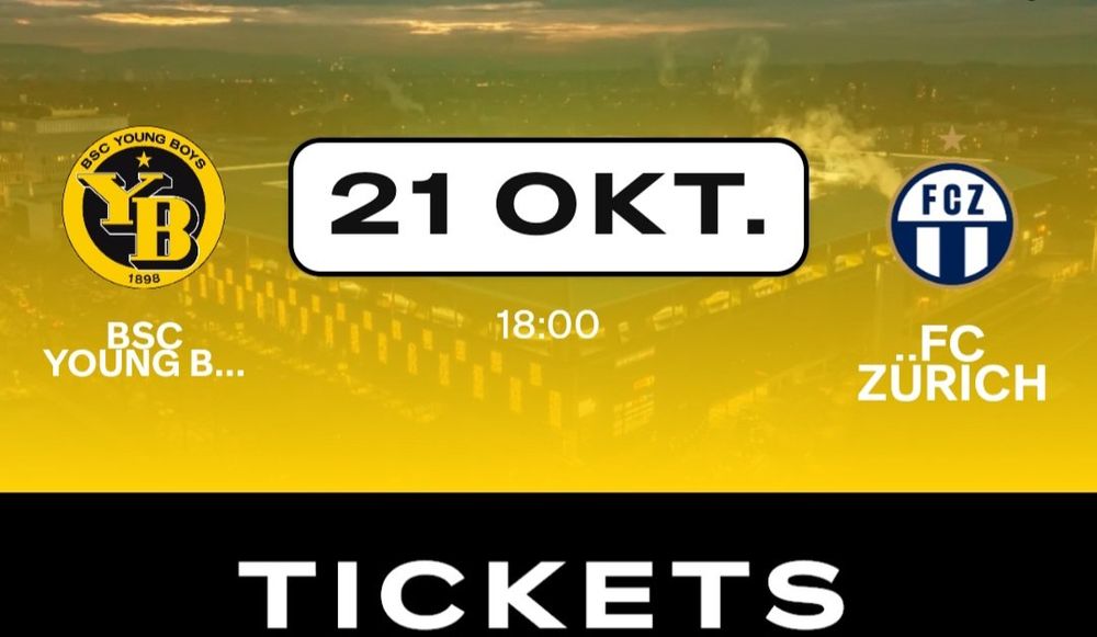 Bsc Yb Fc Z Rich Fcz Ticket Sektor D Stehplatz Kaufen