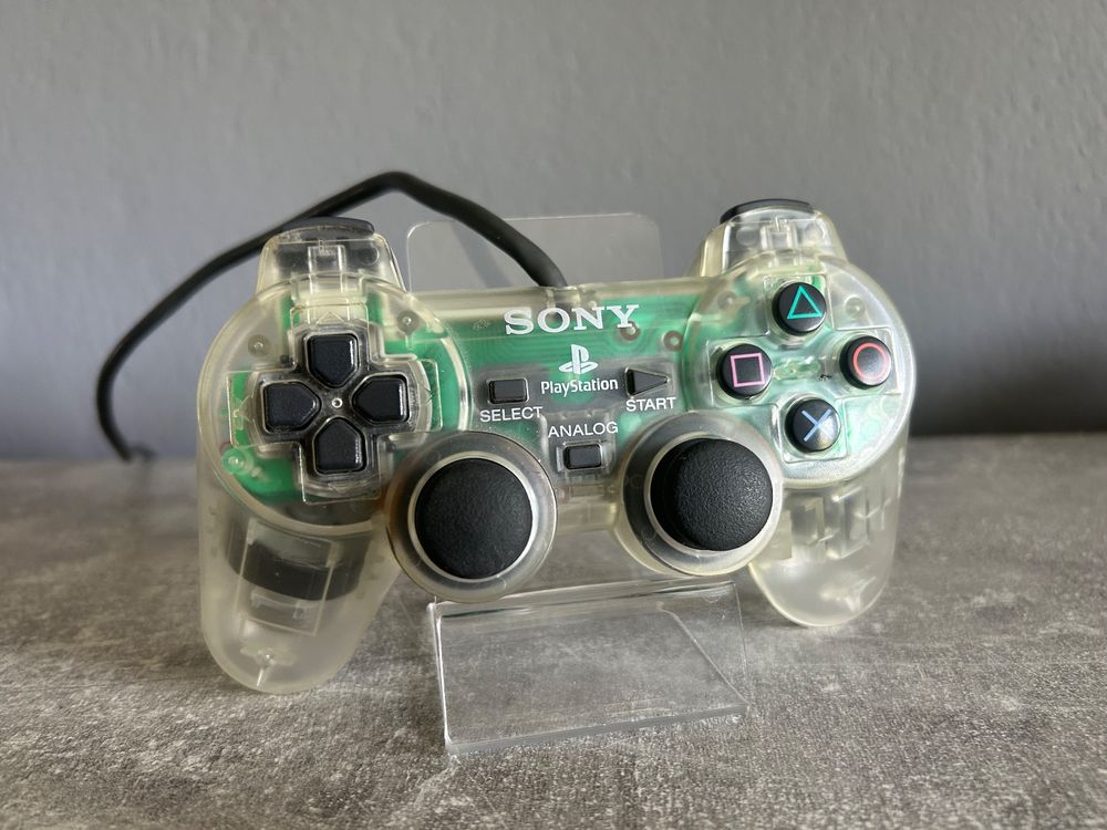 PS1 Controller Dualshock 1 Clear Crystal SCPH 1200 Kaufen Auf Ricardo