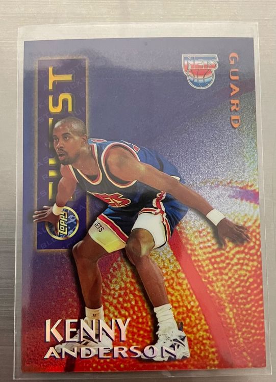 Nba Kenny Anderson Mistery Finest Borderless Refractor Card Kaufen