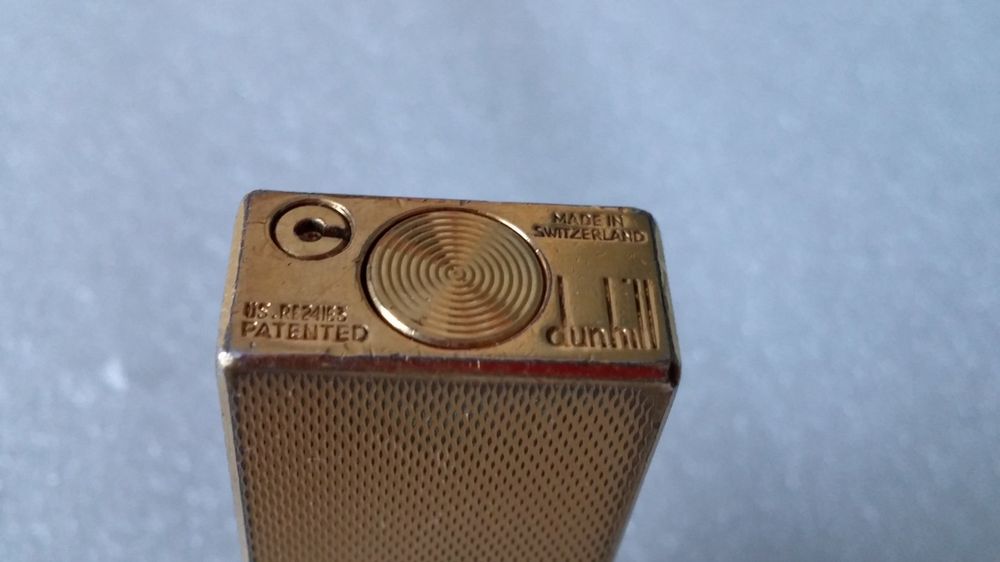 Rares Vintage Dunhill Goldig Feuerzeug Made In Swiss Kaufen Auf Ricardo