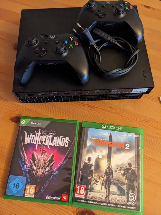 X Box One X 1TB 2 Controller Games Kaufen Auf Ricardo