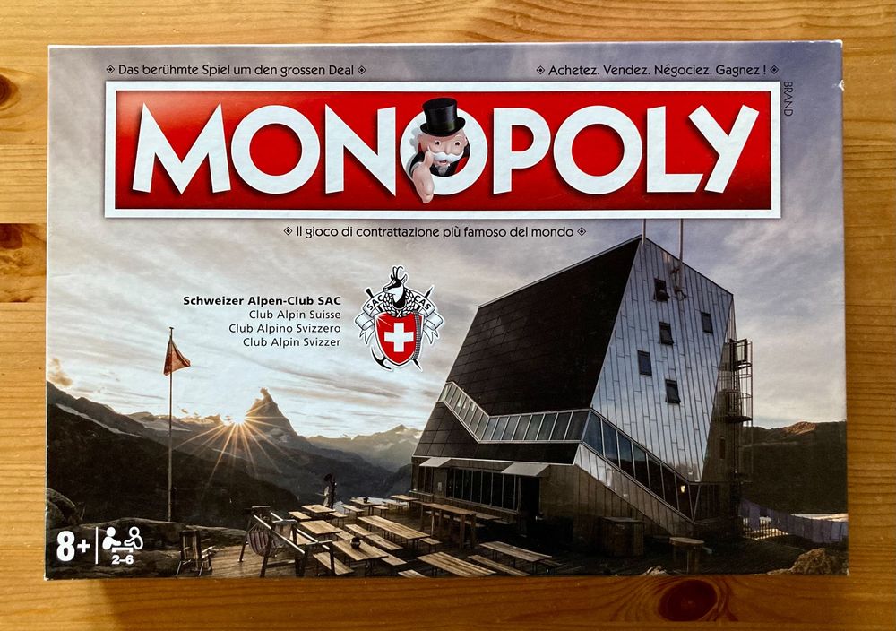 Rarit T Monopoly Sac Schweizer Alpen Club Edition Neu Kaufen Auf