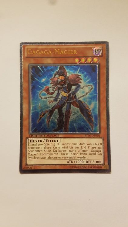 Gagaga Magier Ztin Dev Ultimate Rare Limitierte Auflage Kaufen Auf