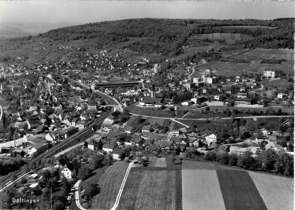 Döttingen AG Flugaufnahme Nr 3106 1950 Kaufen auf Ricardo