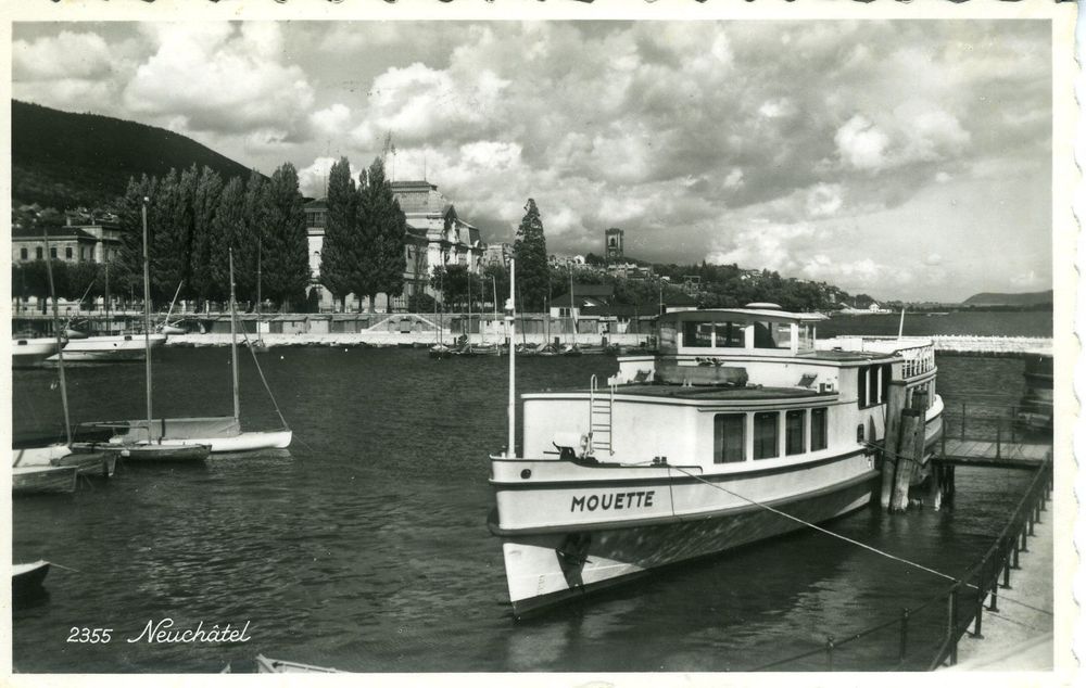 MS Mouette Schiff Neuenburgersee Kaufen Auf Ricardo