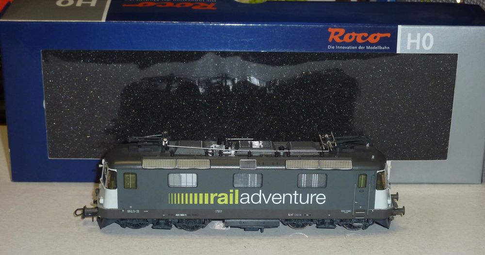 Roco Re 421 SBB Cargo Railadventure Digital H0 DC GS Kaufen Auf Ricardo