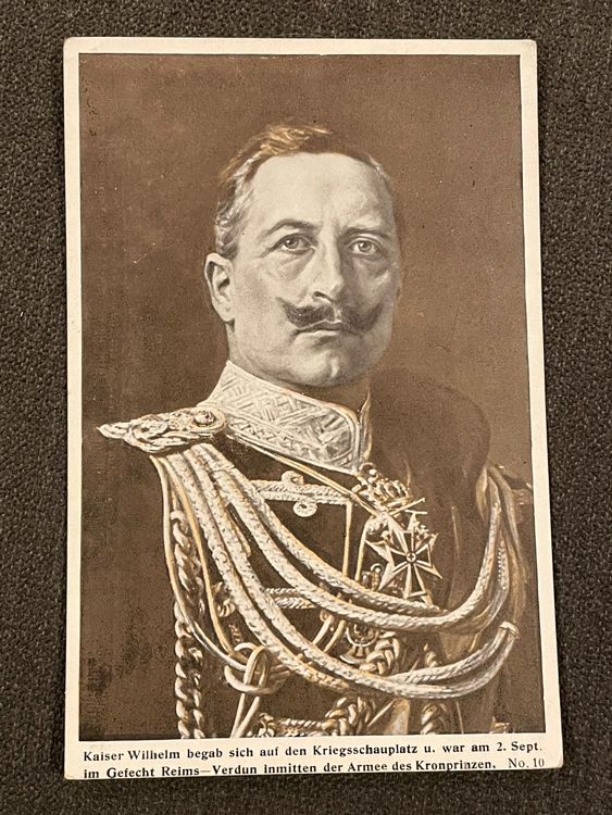 AK Mit Bild Von Kaiser Wilhelm Kaufen Auf Ricardo