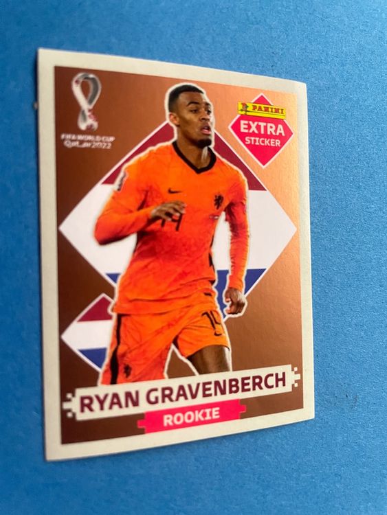 Panini WM 2022 EXTRASTICKER Bronce RYAN GRAVENBERCH Kaufen Auf Ricardo