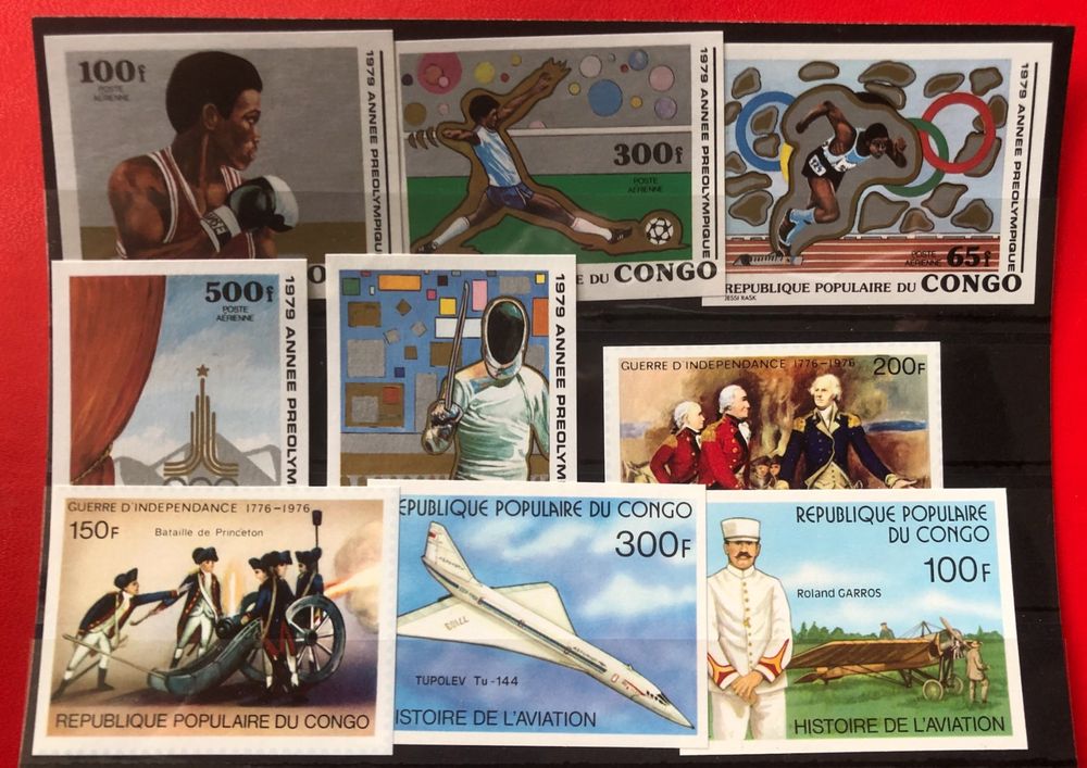 BRIEFMARKEN LOT UNGESTEMPELT KONGO Kaufen Auf Ricardo