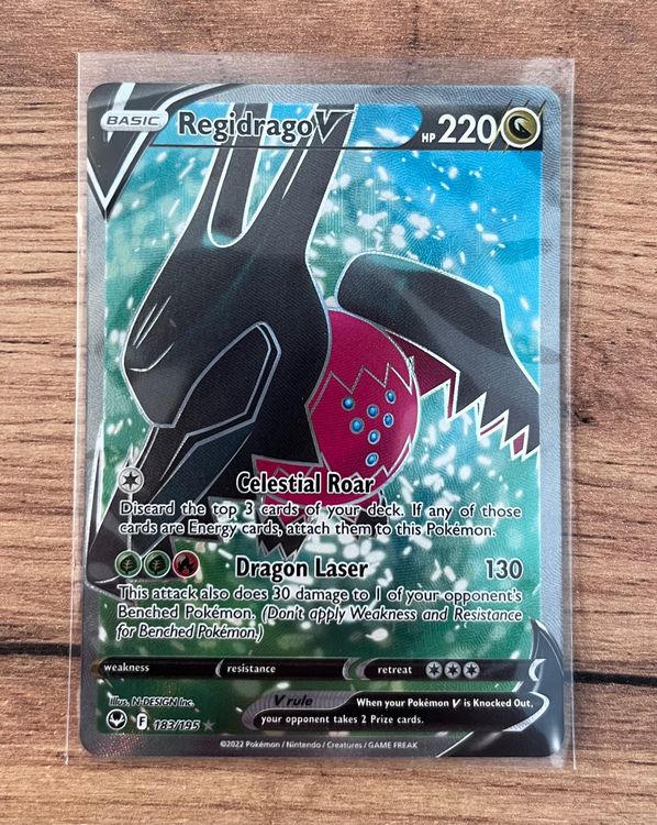 Regidrago V FULL ART 183 195 Pokemon Silver Tempest Kaufen Auf Ricardo