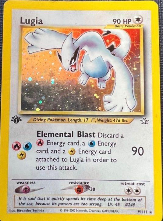 Pokemon Neo Genesis Lugia St Edition Holo English Kaufen Auf