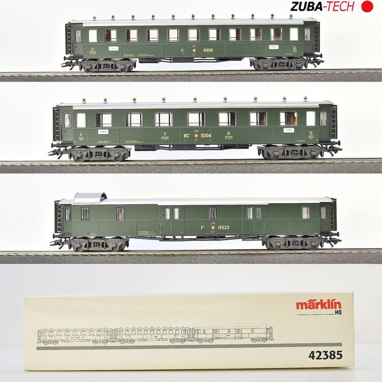 Märklin 42385 Oldtimer Personenwagen SBB Kaufen auf Ricardo