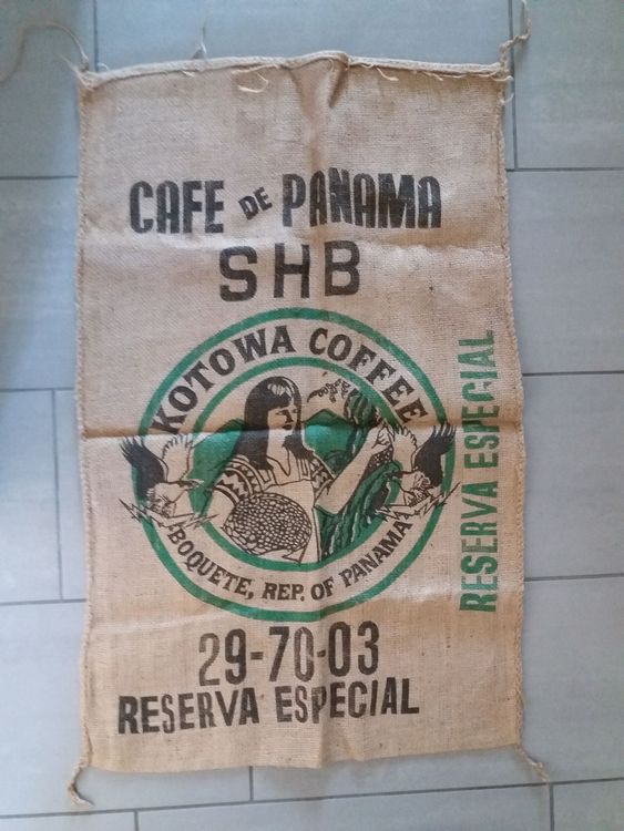 Original Kaffeesack Aus Panama Kaufen Auf Ricardo