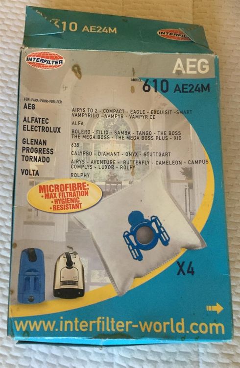 Aeg Ae M Sacs D Aspirateur Dust Bag Kaufen Auf Ricardo