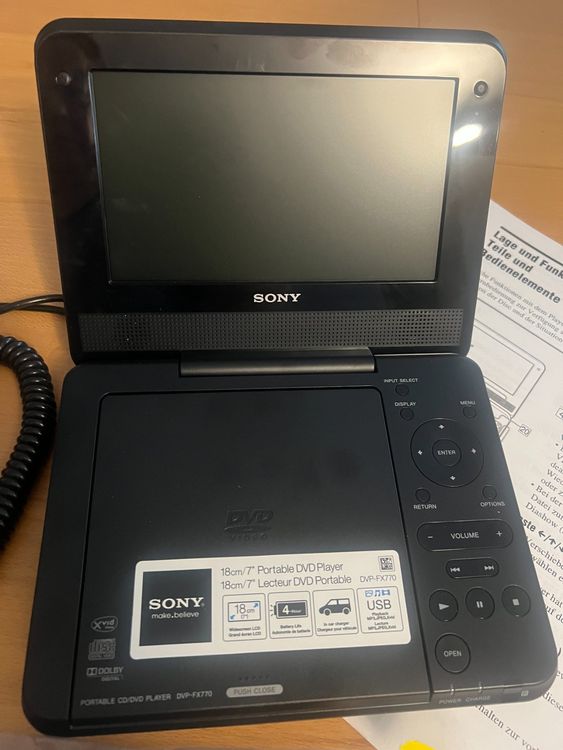 Portabler Dvd Player Kaufen Auf Ricardo