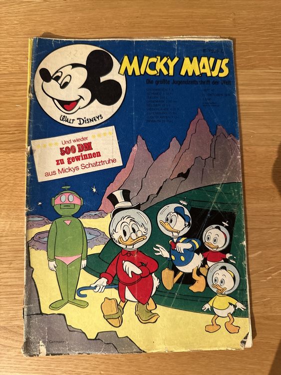 Mickey Maus Heft Comic 1970 Heft 42 Kaufen Auf Ricardo