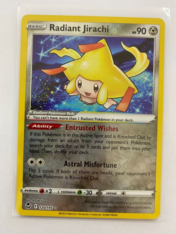 Pokemon Radiant Jirachi Silver Tempest En Kaufen Auf Ricardo