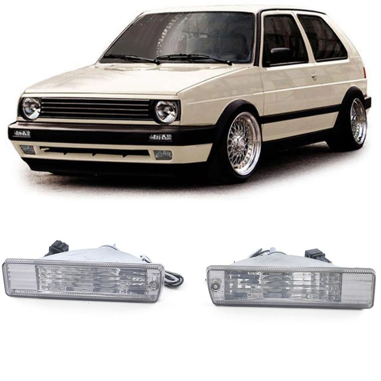 Klarglas Blinker Chrom Mit Standlicht F R Vw Golf Gl Ab Kaufen