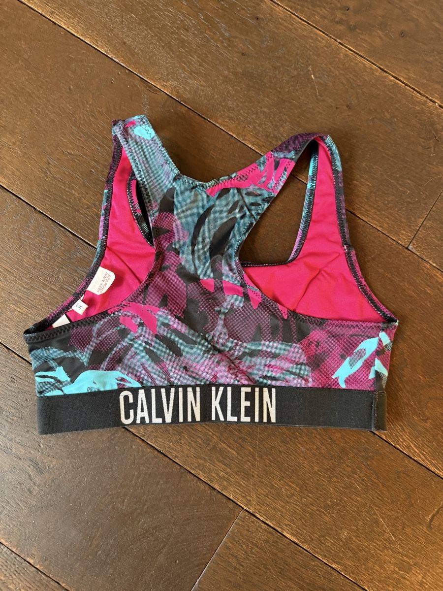 Calvin Klein Bikini Oberteil Mädchen 12 14 Jahre Gebraucht in