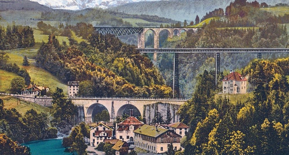 Eisenbahnbr Cken Bei Bruggen St Gallen Kaufen Auf Ricardo